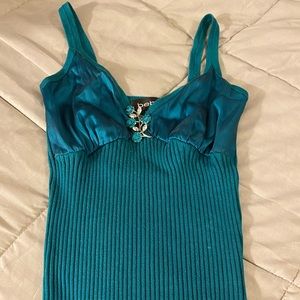 Fancy spaghetti strap top